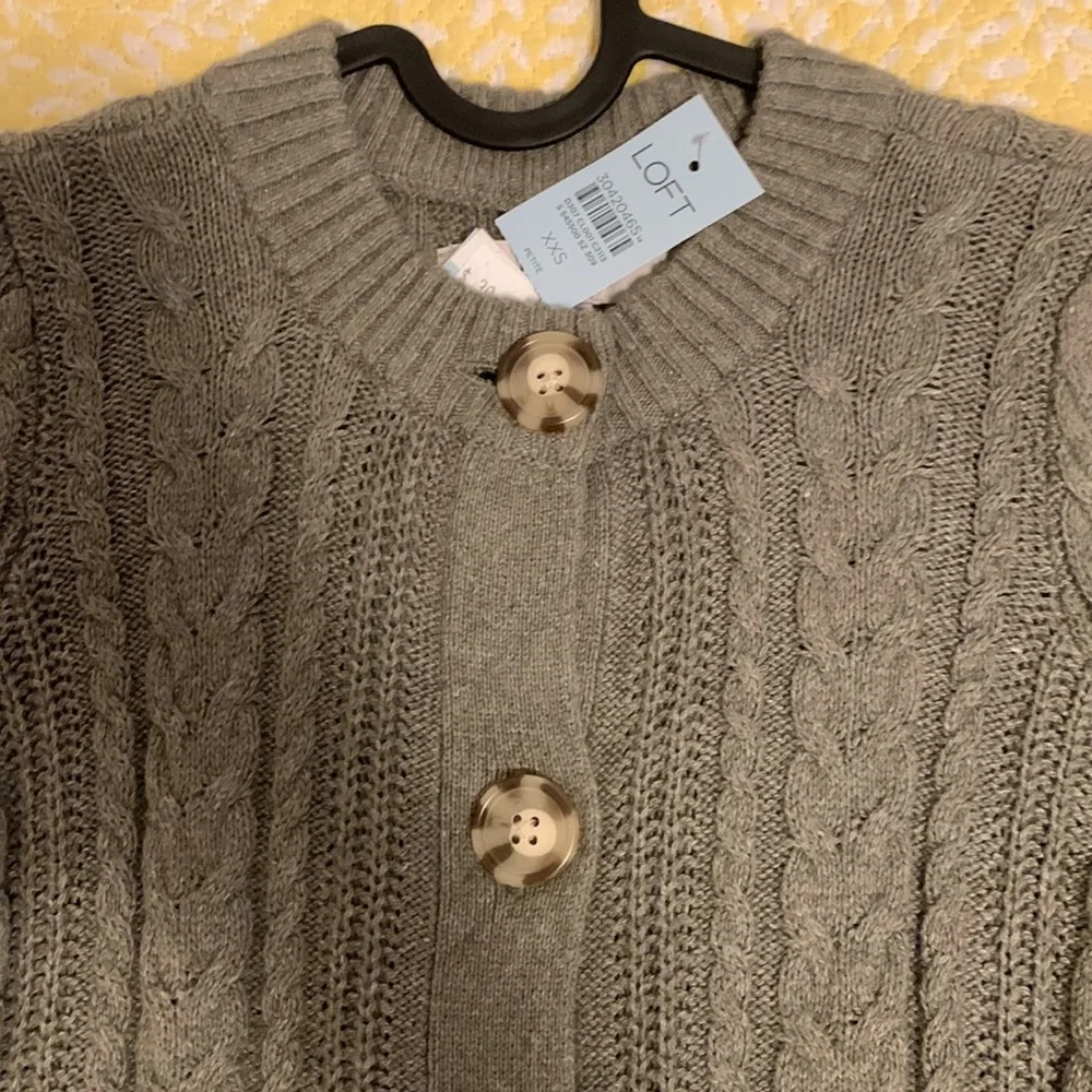Loft Button Up Sweater - Picture 2 of 3